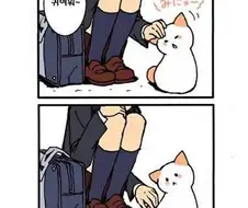말하는 야옹이 만화