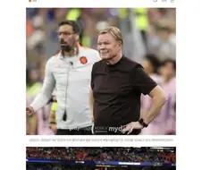 네덜란드 감독, "일본은 강팀... 무승부에 만족"