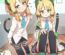 블루아카) 선생님 유혹하는 미도리와 모모이.manga