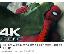 스파이더맨 VOD가 출시된걸 알아차린 이유