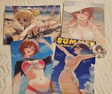 @) 좀 늦은 건전듀서 코미케 1일차 전리품 나열