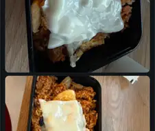 아빠가 만들어준 김치볶음밥 자랑