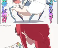 [체인소맨] 행복한 새해 연하장 보내는 덴지 x 레제.jpg