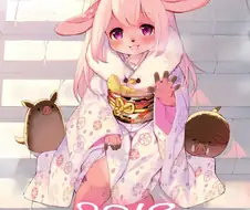 [퍼리] 꽃사슴 미소녀