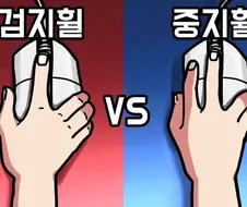 의외로 갈린다는 마우스 잡는 법