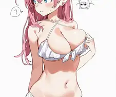 봇치) 적당한 가슴 크기