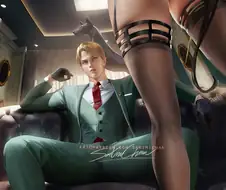 [후방][스파이패밀리의무 방어전을 치루는 로이드