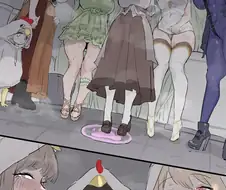 닭장에 갇힌 만화