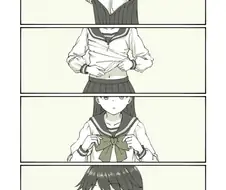 데이트 전 몸 단장하는 manhwa