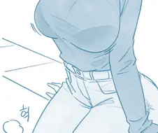 톰보이가 왜 꼴리는지 이유를 모르겠다는 만화