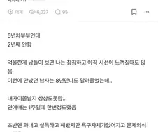 남편이 관계 거부해서 이혼까지 고민 중인 유부녀..