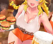 @) 후터스 알바생 메구루