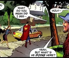 슈퍼맨이 걷지 않고 날아다니는 이유.mangas