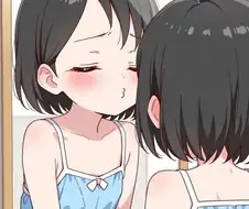 @) 뽑뽀 연습하는 치에.jpg
