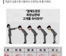 일본의 도장 문화 못지않은 선진국의 문화