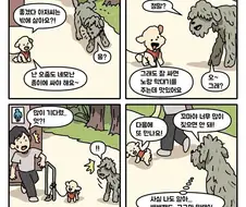 눈물의 4컷만화