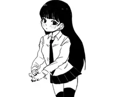 까마귀 닮은 소녀.Manga