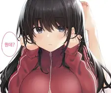 속옷을 보여주는 소꿉친구 만화