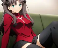 Fate)AI)약후) 시로를 말라죽게 만드는 린의 하체