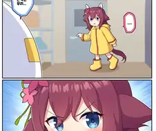 말딸)[ 만화] 장마와 치요