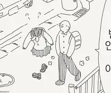 투명인간 후배가 할로윈 코스프레한.manhwa
