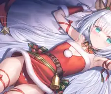 AI) 산타 소녀는 우는 아이에게 선물을 안 주신대~