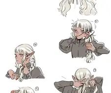 던전밥) 쿠이료코 작가가 여자라고 말은 안했지만