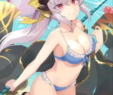 [Fate/약후방/대량 이미지]메불메 갈리는 수영복그림
