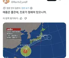 태풍은 좋겠다...