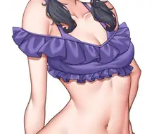 @) 머리 정리 안 해서 부스스한 히오리.manga