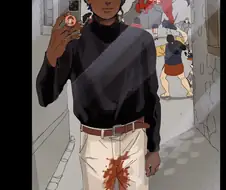 던전밥)죽기 전에 셀카 한장