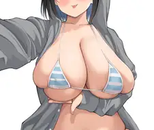 노출 하나 없이 야한 비키니 수영복