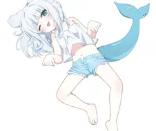 버튜버)헉..복종의 자세를 하는 구라..! ㅅ // )...!