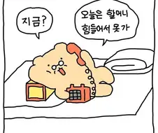 망곰이와 할머니 만화