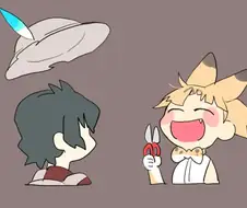 [케모노 프렌즈] 가위로 장난친 서벌