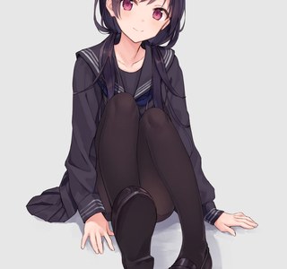 로퍼를 신은 여자아이들