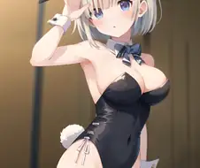 @)AI) 바니걸 코하쿠 찌찌...