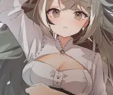 버튜버) 침대 위의 무메이