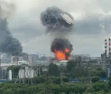 UFO에 공격받은 모스크바