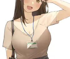 가슴이 큰 회사원 누나