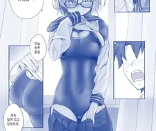 [fate] 수영복 마슈와 질투 흑잔느.manhwa