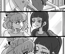 프리큐어)베란다에서.jpg