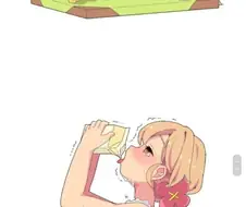 불닭볶음면 먹는 ㄹㄹ 만화.Manwha