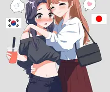 백합) 에서는 기센쪽이 깔린다는 클리셰가 있다