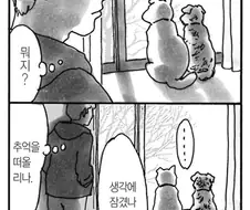 유기견 키우는 만화
