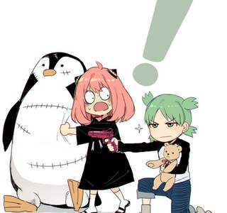 스파이패밀리x요츠바랑)피가 안 이어진 가족 코미디물 만화