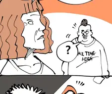 핸드폰 뒤에 손가락 거는 고리 이름 찾는 만화