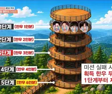 1박2일이 옛날보다 덜 고생한다고 하지만..