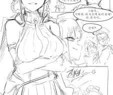 소녀전선)숫처녀 도시락과 지휘부에서...manga