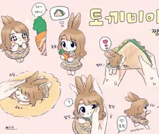 [@] 토끼 미야쨩